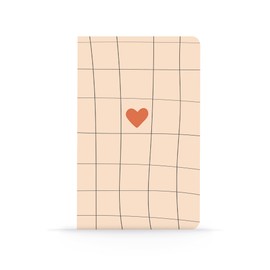 DENIK Little Love Classic layflat Notebook, 8.25-inch Length, Office, School Supplies