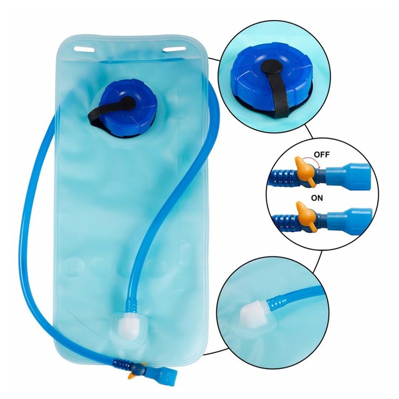 Bavooty Hydration Bladder, 2L Bicycle Hydration Bladder, Water Bladder, Water