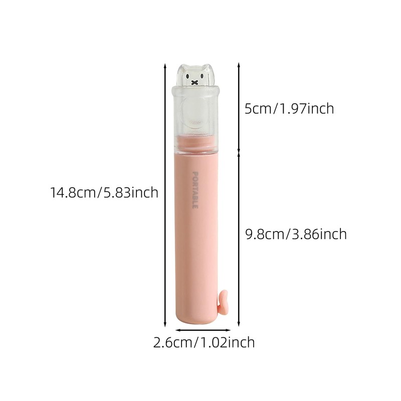 Tizee Mini Folding Toothbrush Set - 2 in 1 Portable