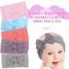 Veraly Set Diademas Niñas Bebes Turbante Moño Banda Elástica Moda