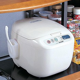 Generic Japanese Style Non Stick Plastic Rice Paddle with Holder