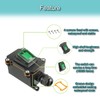 MKBKLLJY Inline Cord Box Waterproof Switch 1-Way Junction Box PG9