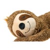 Karlie Sloth Dog Toy, Plush, Brown, 55 x 26 x