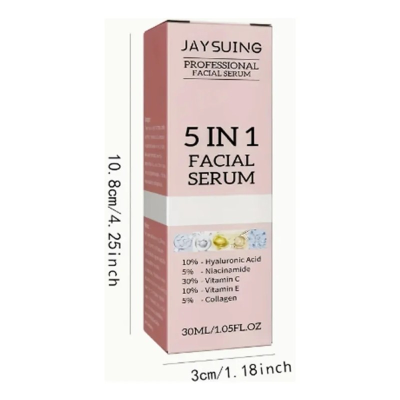 Set Dos Serum Facial 5 En 1 Reduce Poros Dilatados
