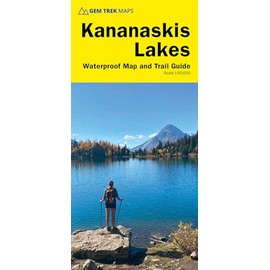 Kananaskis Lakes Map | Gem Trek Maps
