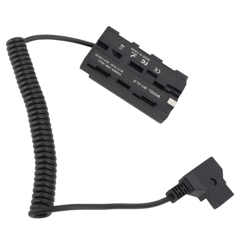 D Tap to NP F550 Dummy Battery 37‑100cm Cable High