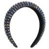 WOONEKY Rhinestone Hair Hoop Wide Brim Headband for Women Gorgeous