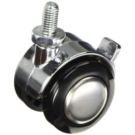 Toshin US40BM8XP1.25 Screw-in Dual Wheel Caster 40 Diameter with Free Stopper