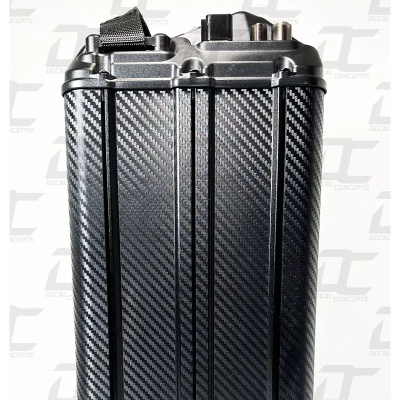 Decal Concepts Sur-Ron Carbon Fiber Battery Accent Decal Wrap Kit