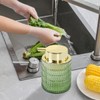 Tonxus Green Foaming Soap Dispenser, Glass Foam Hand Soap Dispenser