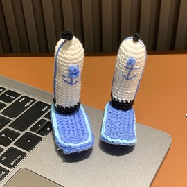 WTYONZEL Handmade Weaving Hair Clips,Kawaii Cartoon Clips Decorative Hair Accessories for Holiday Women Men Party Decor