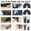 MaxAwe 33-Piece Oscillating Saw Blades Kit, Multitool Saw Blade Set