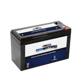 Zipp Battery Rechargeable 12V 9.1AH Sealed Lead Acid (SLA) Battery - T2 Terminals - 108 Watts