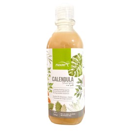 FULL OF NATURE FUNAT Natural Herbal Calendula Shampoo Hair Growth Sulfate Free Treatment Champu para la Crecimiento Cabello Productos Naturales 15 fl Oz
