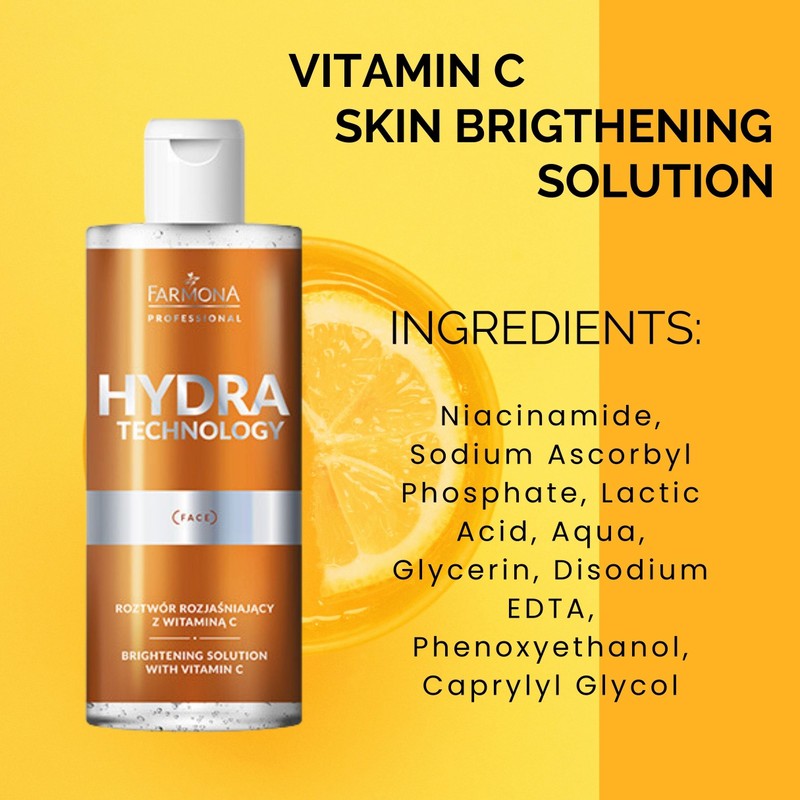 HYDRA TECHNOLOGY Aufhellungslösung mit Vitamin C 500 ml