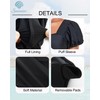 Smismivo Modest Swimsuits for Women Puff Sleeve Full Coverage One
