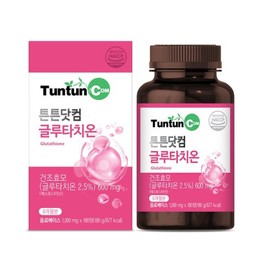 Teunteun.com 튼튼닷컴 글루타치온 (6개월분) 1000 mg x 180 정 Sturdy.com Glutathione (6-Month Supply) 1000 mg x 180 Tablets