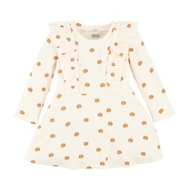 Mud Pie Baby Girl's Toddler Pumpkin Shirt Dress