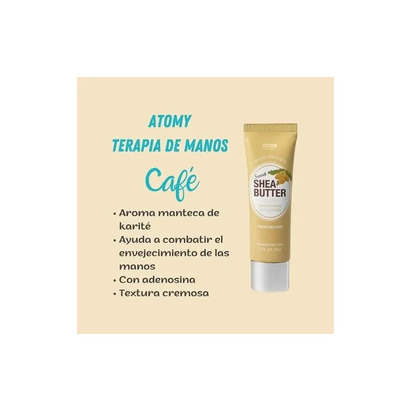 Crema Terapia Para Manos Atomy Kit 4 Piezas