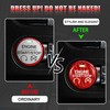 TOMALL Car Engine Button Cover Carbon Fiber Compatible with Ford