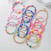 BFFAEAE Friendship Bracelets Heishi Surfer Clay Bead Bracelets Stack Beaded