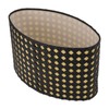 Lampshade Oval Shaped Hollow Metal Carved Compatible E27 E14 Caliber