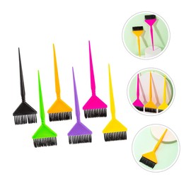 Baluue 6pcs Hair Dyeing Tinting Tools for Salon Hair Dye Brushes Essential Supplies for Highlights and Application
