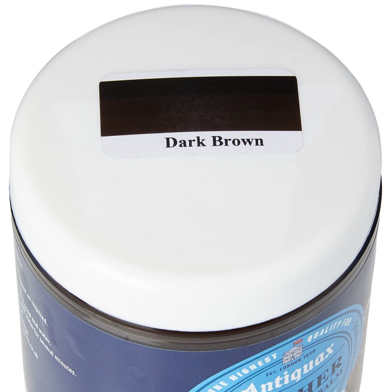 Antiquax Leather Re-Colouring Balm 250ml Dark Brown