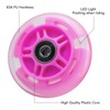 Gladeer Scooter Wheels, Rear 80mm Kid Scooter Flashing Replacement Wheels