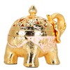 Elephant Shaped Incense Burner Aromatherapy Ornament for Living Room Entryway