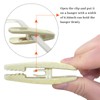 Andiker 20 Pack Velvet Hanger Clips Set, Finger Pants Clips