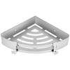 304 Stainless Steel Hollow Triangular Corner Shelf Shampoo Storage Rack