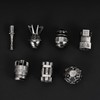 UDIXI Metal DND Dice Set Polyhedral 7-Die Bomb-Shaped Metal D&D