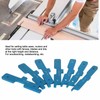 7Pcs Gauge Block Set Aluminum Alloy Saw Table Setup Bars
