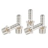 QiiMii Stainless Steel 304 Male Threaded Barb Hose Pipe Fitting