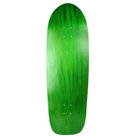 Moose Old School 10" x 33" Stained Green Blank Skateboard Deck