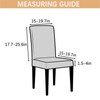 4 Pack Dining Chair Covers, Stretch Spandex Removable Washable Protector