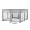 VEVOR Baby Playpen 47.2" x 47.2" Foldable Toddlers Playpen for