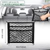 KAKKOII 3 Layer Small Cargo Net,Cargo Storage Pocket Net, Mesh
