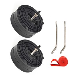 Chooee Bicycle Inner Tube 26/27.5/29 Inches, MTB Inner Tube 26/27.5/29 x 1.75/2.125, 1.95/2.125, 2.125/2.40, AV/SV (SV-29-1.95/2.125)