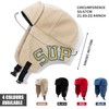 Clakllie Polar Fleece Trapper Hat Winter Trooper Hats for Ski