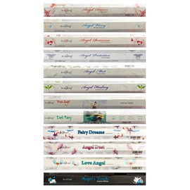 STAMFORD 37345 Angel Variety Set Incense Sticks-12 Packs x 15 Sticks, Pink, Black, One Size