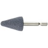 Yanase Impact Whetstone with Shaft A (Gray), Triangle, 0.25 inch