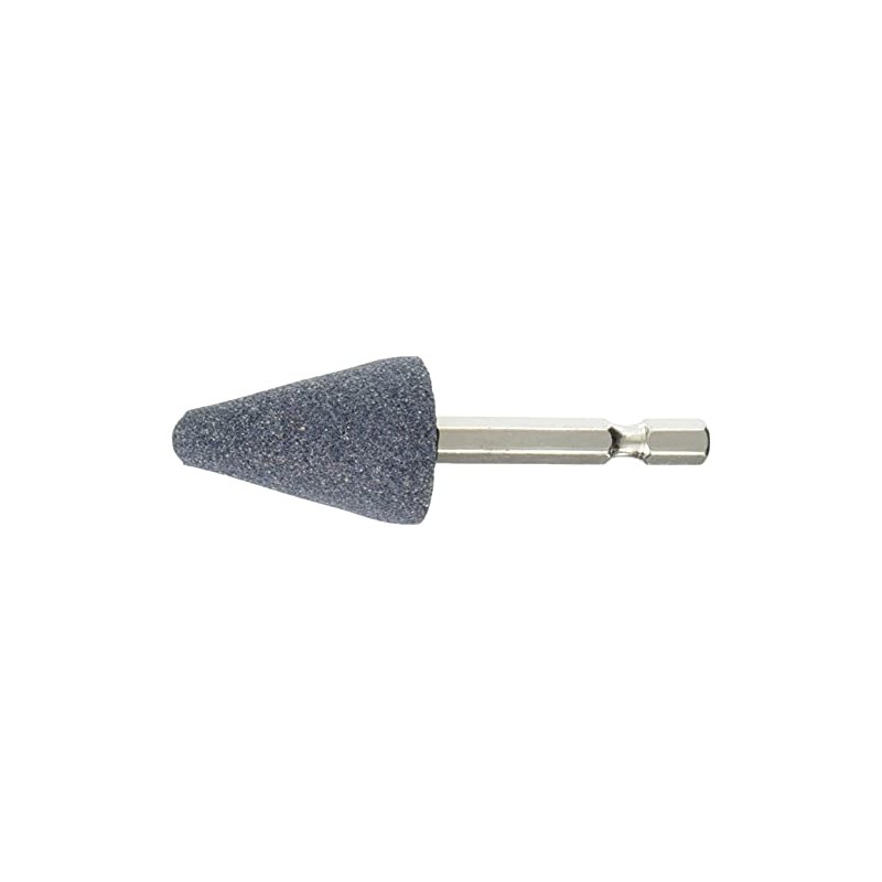 Yanase Impact Whetstone with Shaft A (Gray), Triangle, 0.25 inch