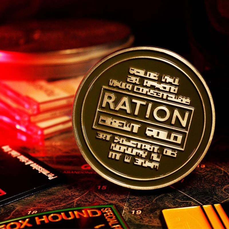 Metal Gear Solid Ration Magnetic Back Bottle Opener