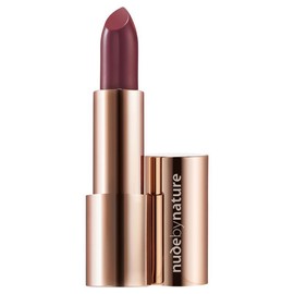 Nude by Nature Moisture Shine Lipstick 07 Deep Plum