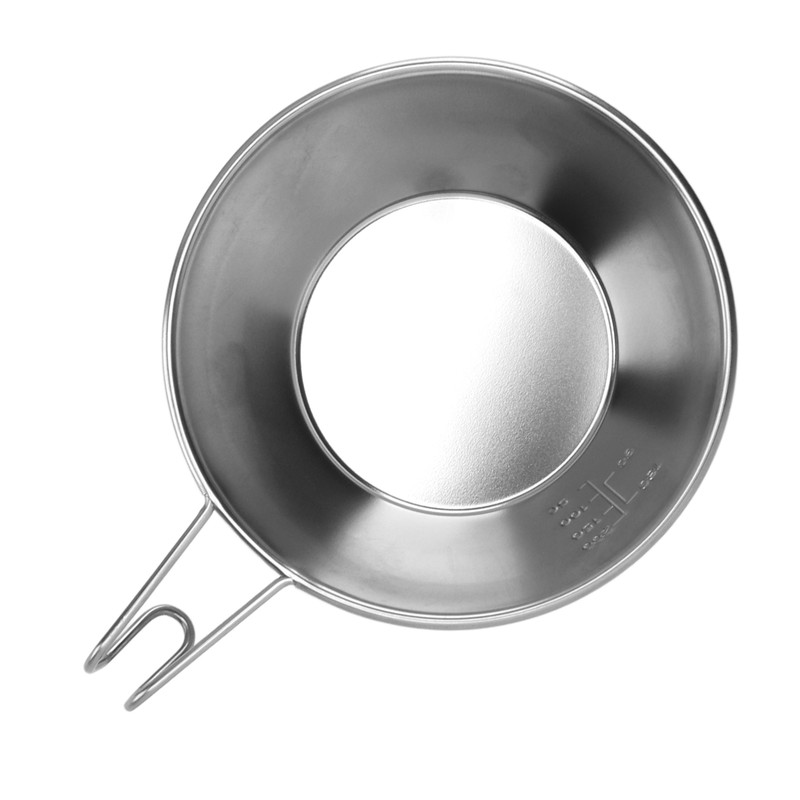 Stainless Steel Camping Sierra Cup Stackable Portable Stainless Steel Sierra