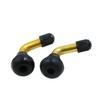 A ABSOPRO Car PVR70 Tire Valve Stem 135 Degree Snap-in