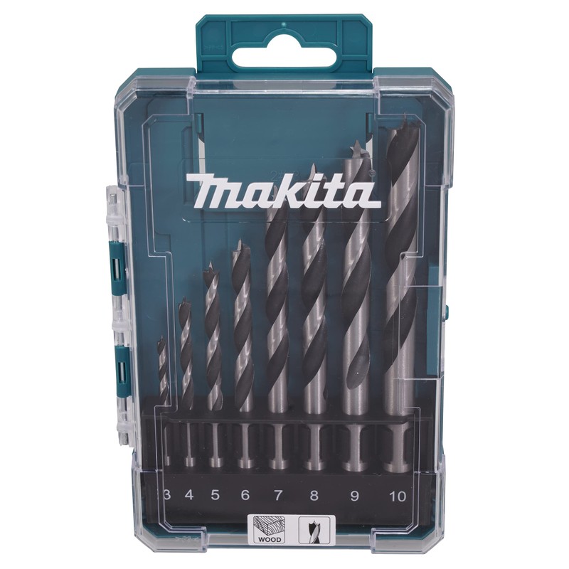 Makita D-77257 Wood Bit Set (8 Pieces)