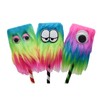 Lopenle 12PCS Novelty Rainbow Fluffy Monster Plush Pens - Funny
